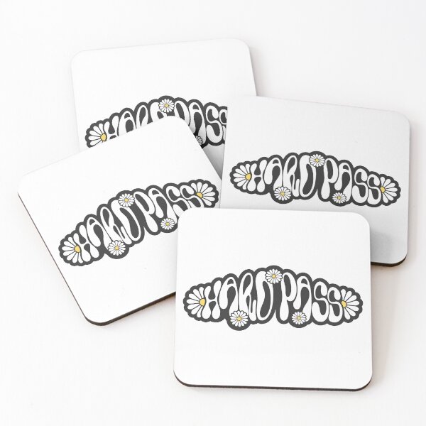 Item preview, Hard Pass - Groovy Retro 70s Daisy Typography designed and sold by AnAzArt.