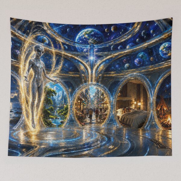 Item preview, The Keeper of Time Portals designed and sold by alexanderVision.