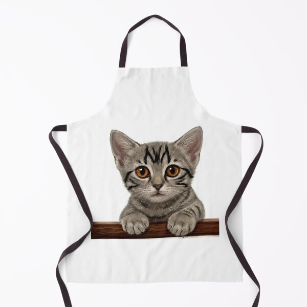 Item preview, Cute Tabby Kitten Pencil Sketch Digital Art designed and sold by Artgirldhanya.