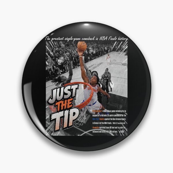 Artikelvorschau, New York OG Anunoby Just The Tip, Greatest Comeback Finals entworfen und verkauft von ShaverJr3000.