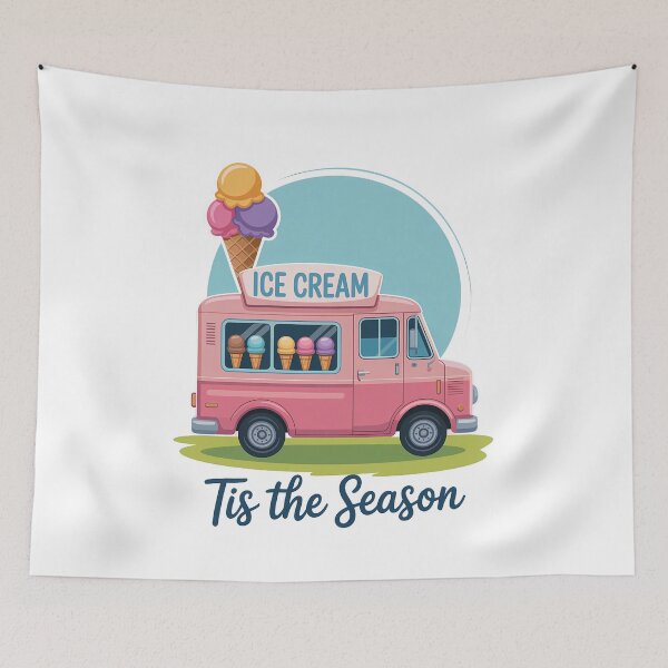 Item preview, Ice Cream Truck Tis the Season, Summer Lover designed and sold by SapfireStuArt.