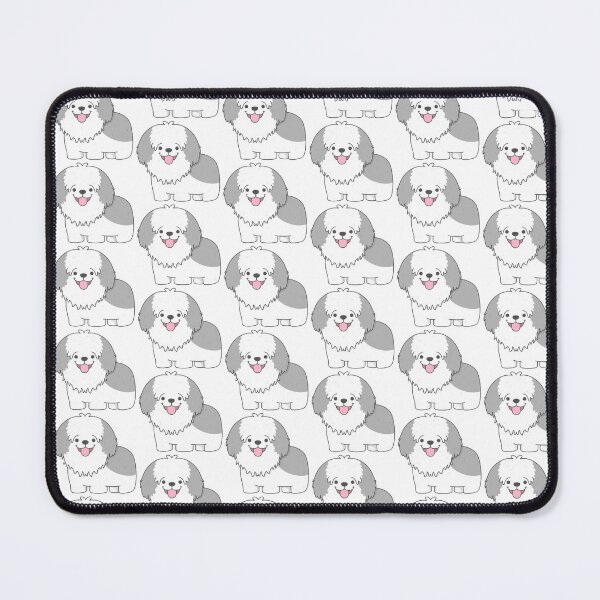 Item preview, Adorable Old English Sheepdog Companion Dog designed and sold by nuchz.