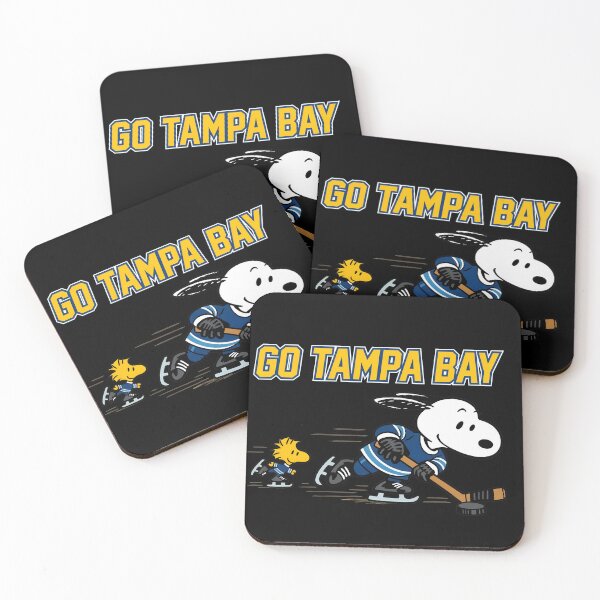 Item preview, GO TAMPA BAYY Snoopy Woodstock Hockey designed and sold by WilliamFerris.