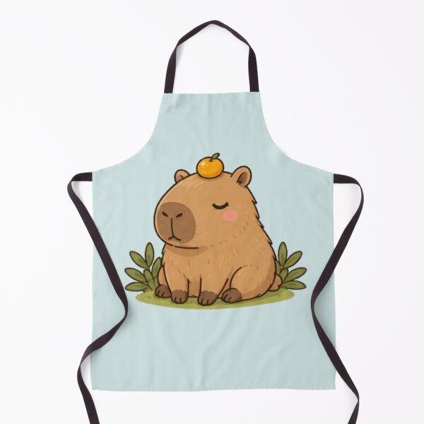 Item preview, Good Vibes Capybara designed and sold by MellowMunchkins.