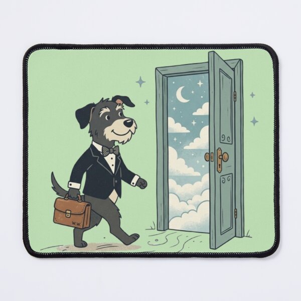 Item preview, Dream Door – Dog in Tuxedo Design designed and sold by Dogandesighn.