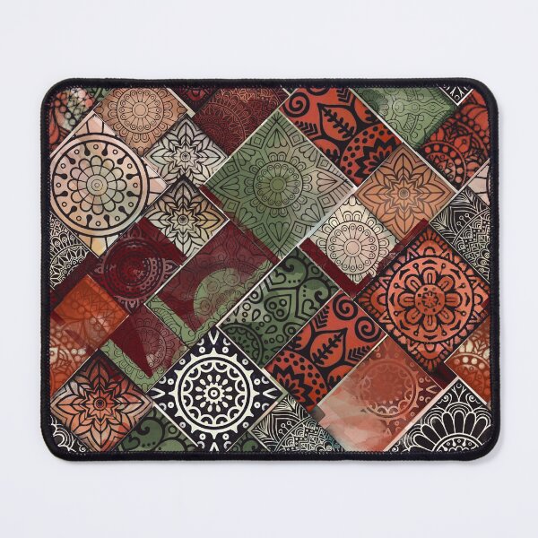 Item preview, Boho Moroccan Tile Patchwork designed and sold by imaniko.