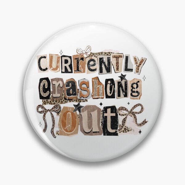 Item preview, Currently Crashing Out designed and sold by Home-Crea-Abode.
