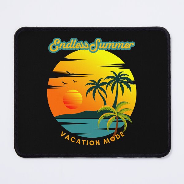 Item preview, Endless Summer Vacation Mode Tropical Beach Sunset Retro Design designed and sold by CHANCHANAI.