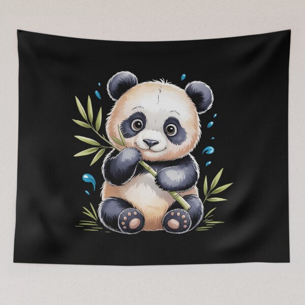 Item preview, Watercolor Panda designed and sold by SapfireStuArt.