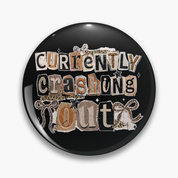 Item preview, Currently Crashing Out designed and sold by Home-Crea-Abode.