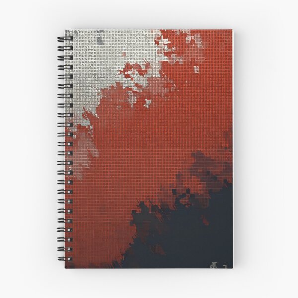 Item preview, Modern Abstract Grid | Red Blue Geometric Wall Art designed and sold by Shirdon2.