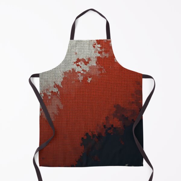 Item preview, Modern Abstract Grid | Red Blue Geometric Wall Art designed and sold by Shirdon2.