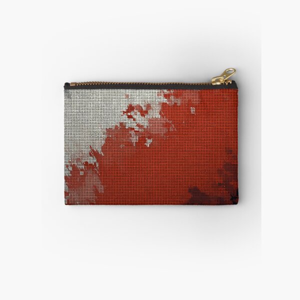 Item preview, Modern Abstract Grid | Red Blue Geometric Wall Art designed and sold by Shirdon2.