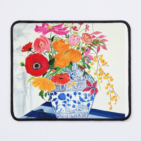 Item preview, Blooms in Blue Porcelain designed and sold by Mohita Garg.