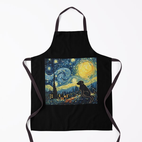 Item preview, Golden Dog Starry Night Van Gogh Art Pet Lover Men Women designed and sold by Littermin.