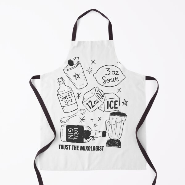 Item preview, Keep Calm and Trust the Mixologist: Hand-Drawn Cocktail Doodle Art designed and sold by REDDcool.