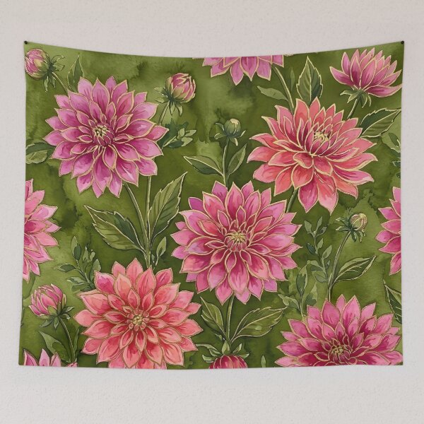 Item preview, Dahlia Flower  designed and sold by GraphicsClub.