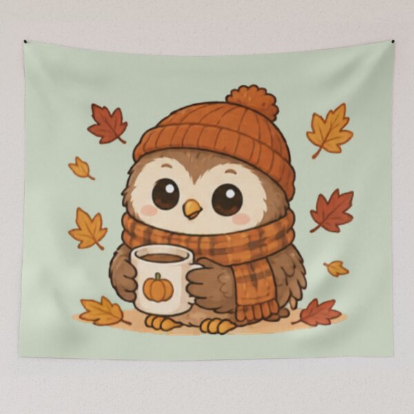 Artikelvorschau, Herbst Eule entworfen und verkauft von MellowMunchkins.