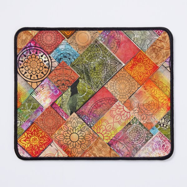Item preview, Colorful Boho Tile Patchwork designed and sold by imaniko.