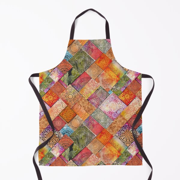 Item preview, Colorful Boho Tile Patchwork designed and sold by imaniko.