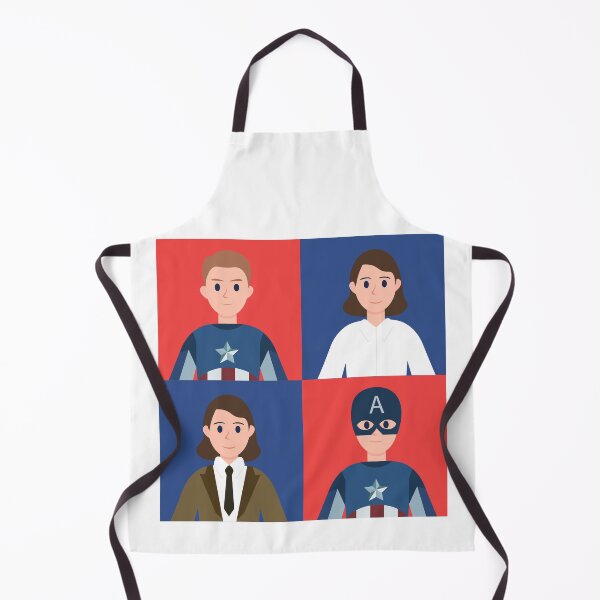 Item preview, Minimalist Patriotic Hero & Vintage Agent Portrait | Comic Inspired Vector Art | Hero Character Collection | captain america designed and sold by amareshdas008.