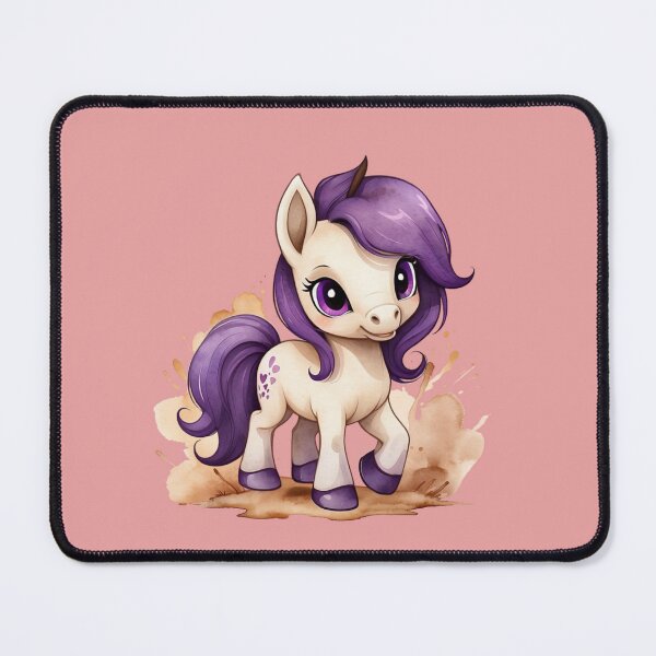 Item preview, Cute Kawaii Pony with Purple Mane. designed and sold by NewtBoo.