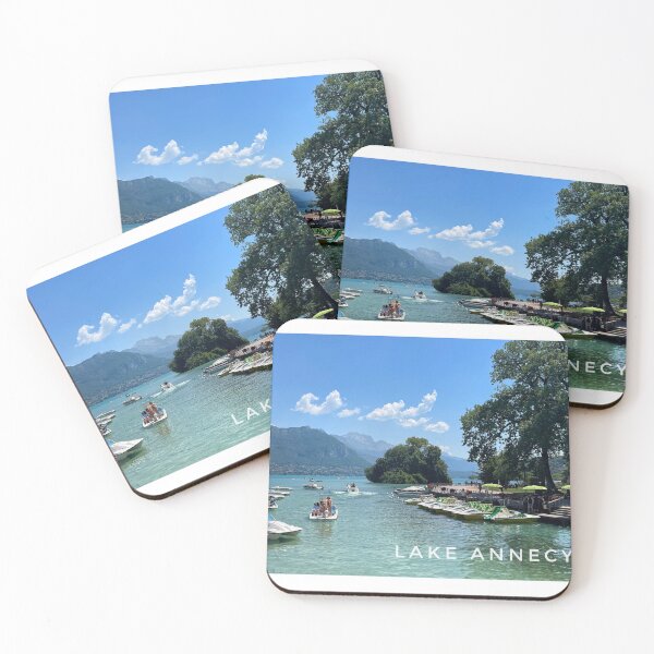 Item preview, View from the Pont d’Amour, Lake Annecy designed and sold by ZoeCalvert.