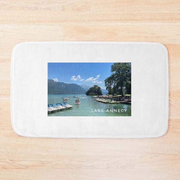 Item preview, View from the Pont d’Amour, Lake Annecy designed and sold by ZoeCalvert.