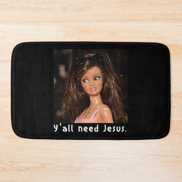 Item preview, Ya'll need Jesus Funny Disgusted Doll designed and sold by ShaverJr3000.