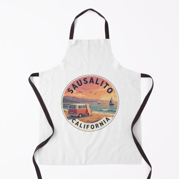 Artikelvorschau, Sausalito, Kalifornien: Vanlife Sunset Badge entworfen und verkauft von CircinusStore.