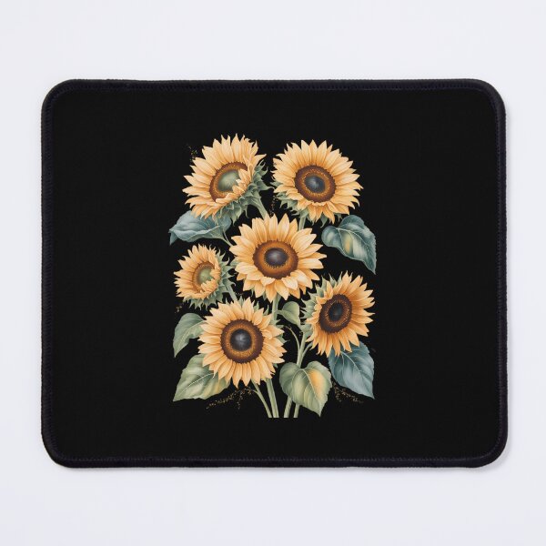 Item preview, Yellow Sunflowers Cute Summer Flowers Floral Positivity designed and sold by SapfireStuArt.