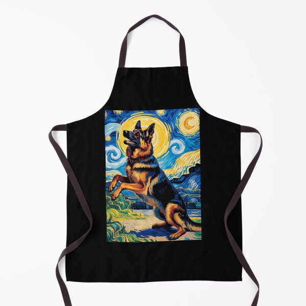 Item preview, German Shepherd Japanese Van Gogh Dogs German Shepherd designed and sold by Littermin.