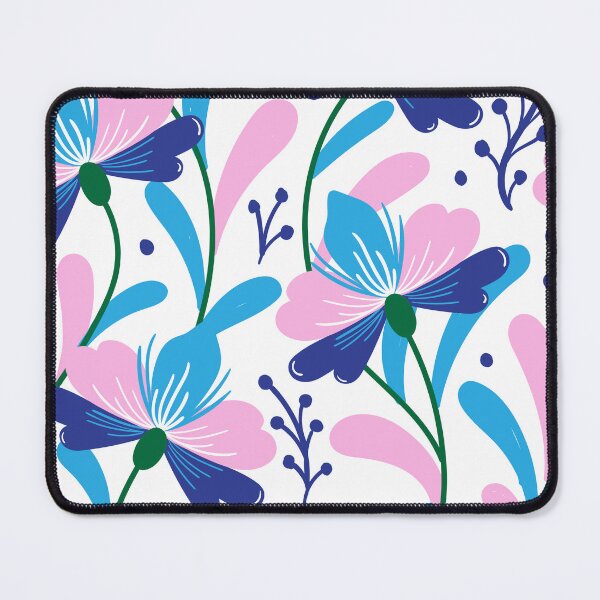 Item preview, Pink And Blue Spring Flowers designed and sold by Gradasee.