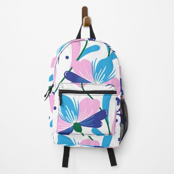 Item preview, Pink And Blue Spring Flowers designed and sold by Gradasee.
