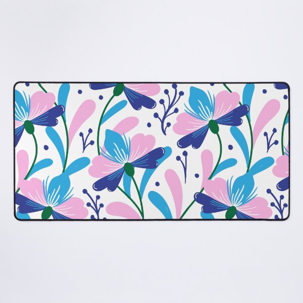 Item preview, Pink And Blue Spring Flowers designed and sold by Gradasee.