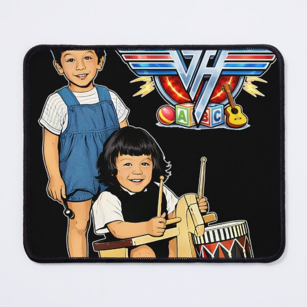 Item preview, Al and Ed Van Halen as Kids #6114 designed and sold by lukas-lei-art.