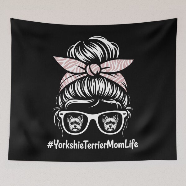 Item preview, Yorkie Mom Life Mothers Day Dog Puppy Yorkshire Terrier Pet designed and sold by SapfireStuArt.