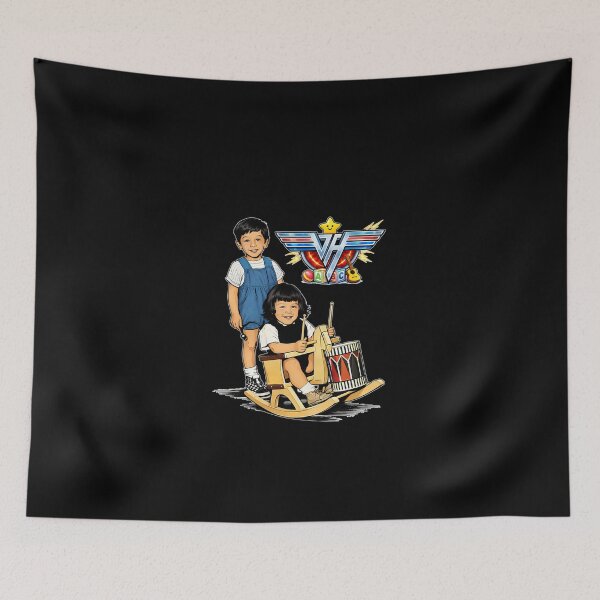 Item preview, Al and Ed Van Halen as Kids #6114 designed and sold by lukas-lei-art.