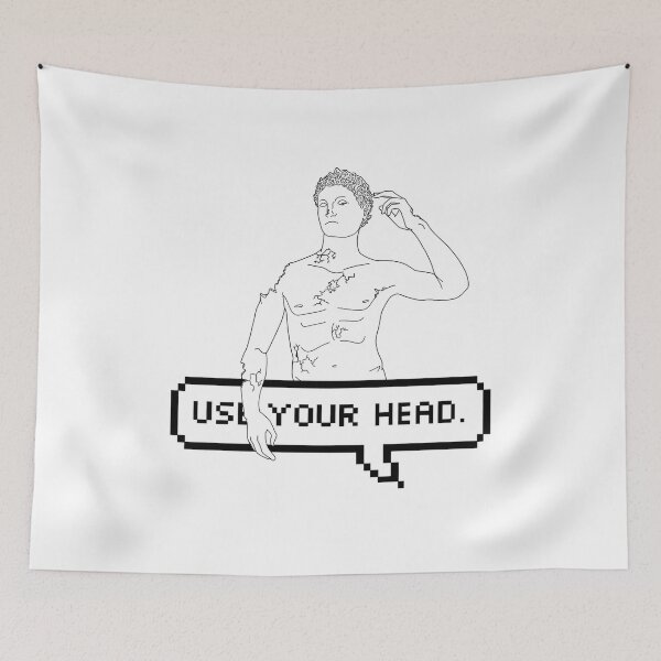 Item preview, USE YOUR HEAD. designed and sold by Ohms-n-Wattson.
