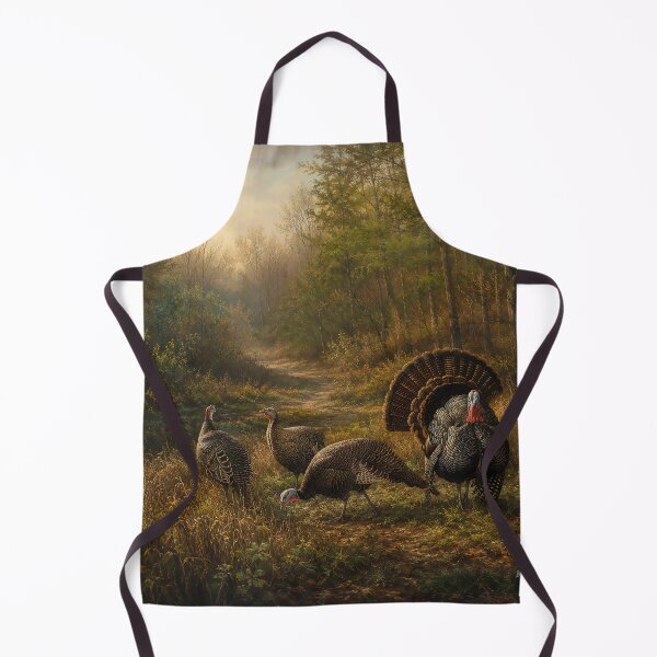 Artikelvorschau, Wildtruthähne im Herbstwald entworfen und verkauft von TammyHunterArt.