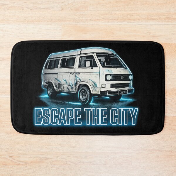 Item preview, Escape The City Cyberpunk Neon Van Streetwear Graphic designed and sold by Tel A Pet.