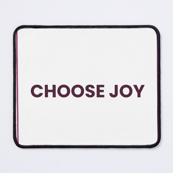 Item preview, "CHOOSE JOY" Minimalist Quote T-Shirt designed and sold by QuirkThreadsCo.