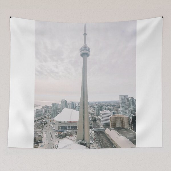 Item preview, CN Tower Morning Poster designed and sold by Glendford88.