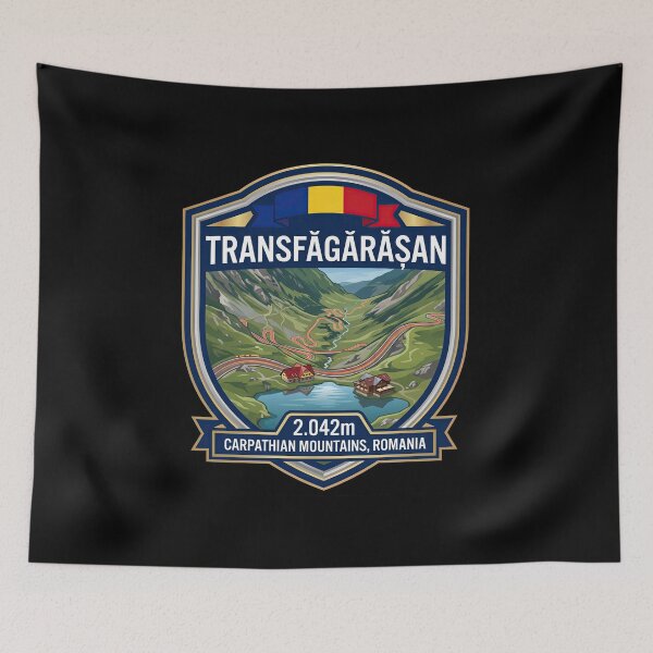 Item preview, Transfagarasan Carpathian Peaks And Endless Curves designed and sold by enzoade.