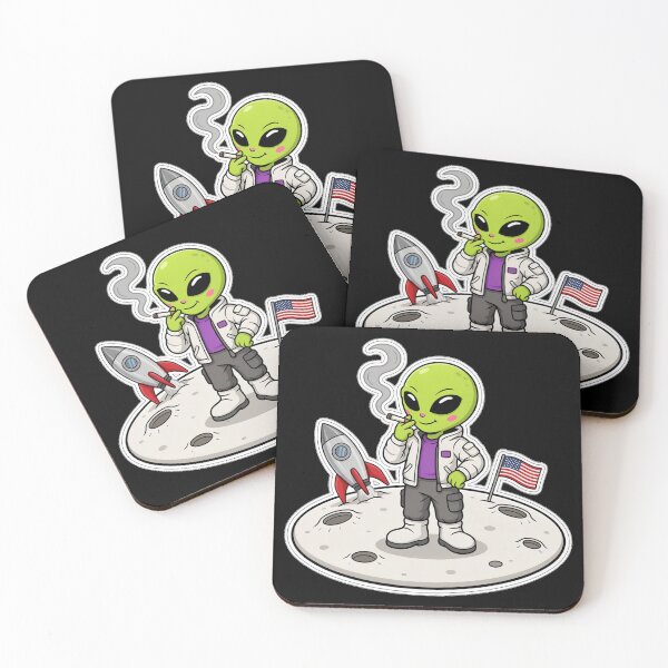 Item preview, Aliens for USA designed and sold by SmokingAlien.