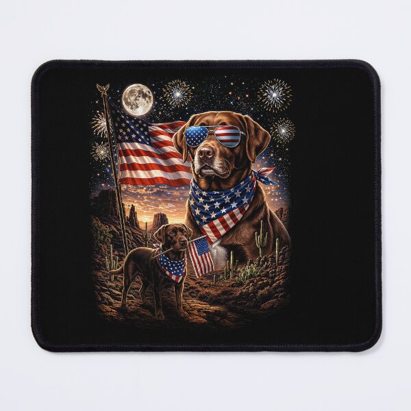 Item preview, Labrador Retriever Patriotic designed and sold by KillianGrantM.