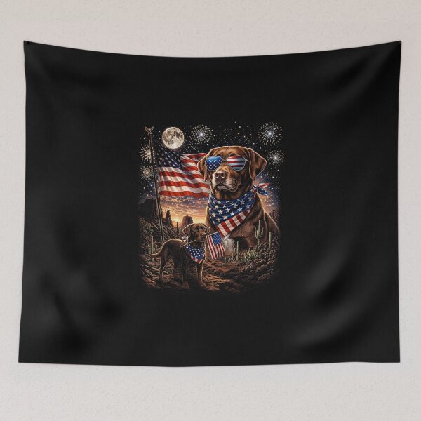 Item preview, Labrador Retriever Patriotic designed and sold by KillianGrantM.