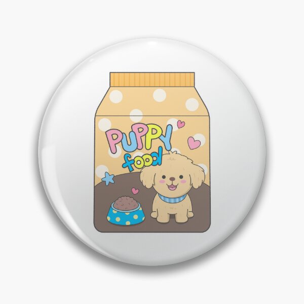 Item preview, Cute Puppy Food Bag Packaging with Dog Bowl Cartoon designed and sold by nuchz.