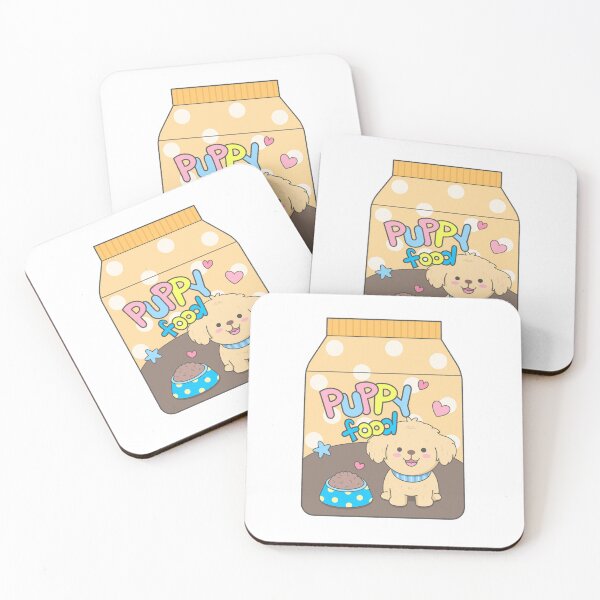 Item preview, Cute Puppy Food Bag Packaging with Dog Bowl Cartoon designed and sold by nuchz.