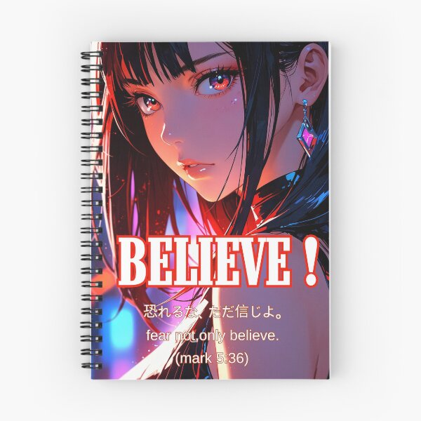 Item preview, Anime Christian Art Believe Mark 5 36 designed and sold by mizuNgrace.